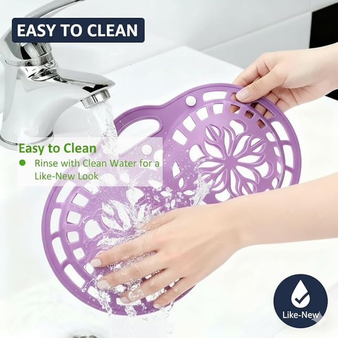 Premium Silicone Bra Washing Protector Bag – Hard Shell Bra Washer Protector Laundry & Anti-Deformation Holder for Washing Machine – Snap Closure Lingerie Delicates Wash Bag