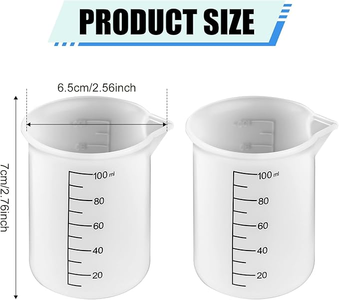 2pcs Laundry Detergent Cup, Silicone Measuring Cup Laundry Detergent Dispenser Laundry Measuring Cup For Liquid Detergent with Scale Marks for Precise Measurement