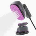 Travel Steamer Iron for Clothes, Portable Handheld Garment Steamer with 6 Smart Modes, Strong Penetrating Steam, 180° Rotatable Handle, 150ml Large Tank for Home & Travel (Gray)