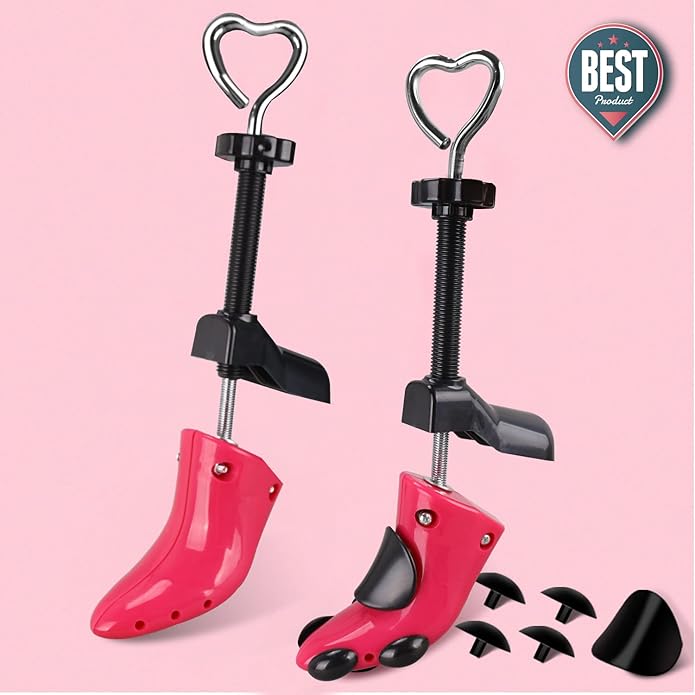 XYH Shoe Stretcher for Women and Men - 4-Way Adjustable for Wide Feet