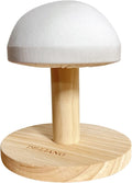 Bra Wooden Ironing Board Mini Iron Padded Sleeve Pillow Board Stool with Round Base for Small Table top Pressing pad ham, Long-7.1 Inch, (DLIB50-BEIGE)