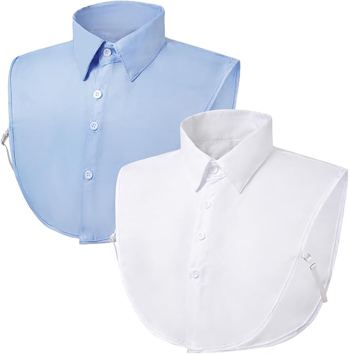 Fake Collar for Women, Detachable False Pointed Faux Shirt Collars for Office Casual Formal Outfits Graduation Daily