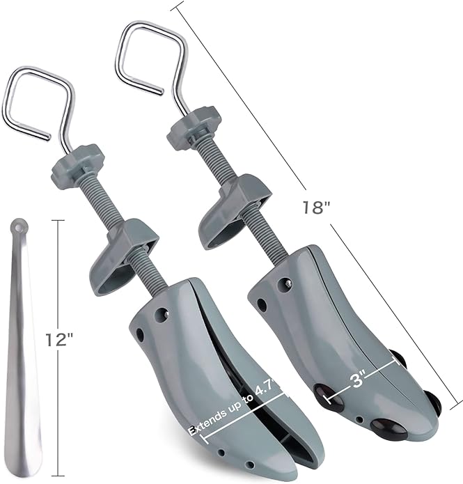Shoe Stretcher for Women Men Wide Feet 4-Way Adjustable Shoe Expander Widener