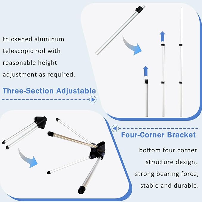 Steamer Stand Rack For Clothes Handheld Garment Hanger For Steaming Clothes Foldable Hanger Holder Stand Garment Steamer Accessories For Homes Clothing Stores & Hotels