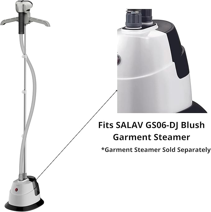 SALAV Water Tank with Cap for SALAV (GS06 Black Tank + 3pc Decalcifier)