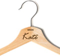 Personalized Bridal Hangers for Wedding Dress Wedding Hangers Custom Coat Hanger Wooden Clothes Hangers Gifts with Any Name & Date for Bride Groom Groomsman Father of The Bride Groom(Design2)