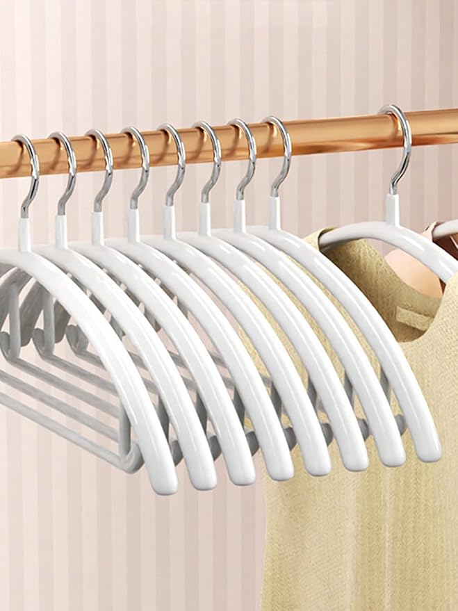 SLMT Sweater Hangers No Shoulder Bump Metal Coat Hangers Non Slip Clothes Hangers for Closet (20 Pack)
