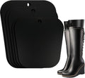 Cosmos 6 Pcs (3 Pairs) Boot Shaper Form Inserts Tall Boots Support, Keep Boots Straight, Reusable Flexible Plastic Sheet Boot Support Inserts Boots Stand - 10 Inch, 12 Inch, 14 Inch Tall