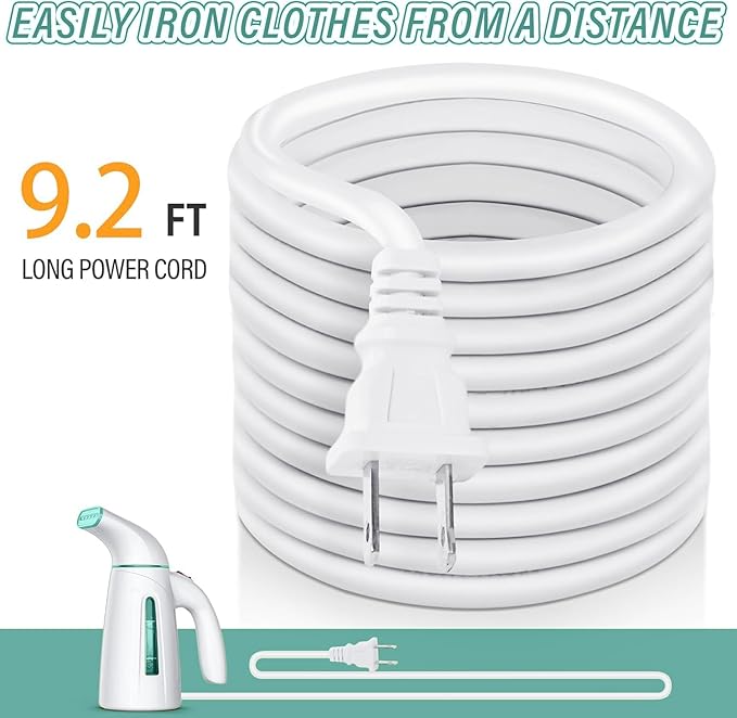 OGHom Steamer for Clothes, Portable Handheld Clothing Garment Steamer, 240ml Large Capacity 700W Travel Steam Iron 30 Second Fast Heat Up (Cyan)