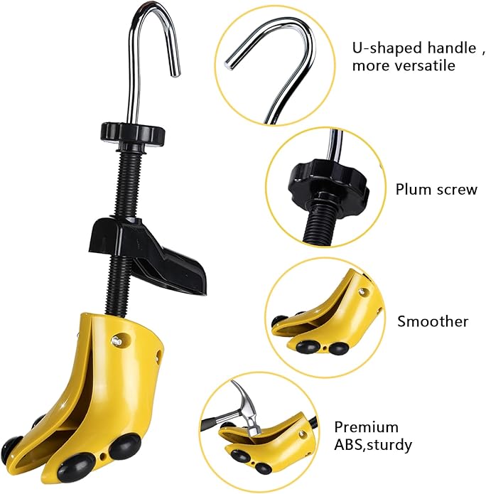 Shoe Stretcher Shoe Trees,Adjustable Length & Width for Men and Women,4-Way Adjustable Shoe Expander Widener