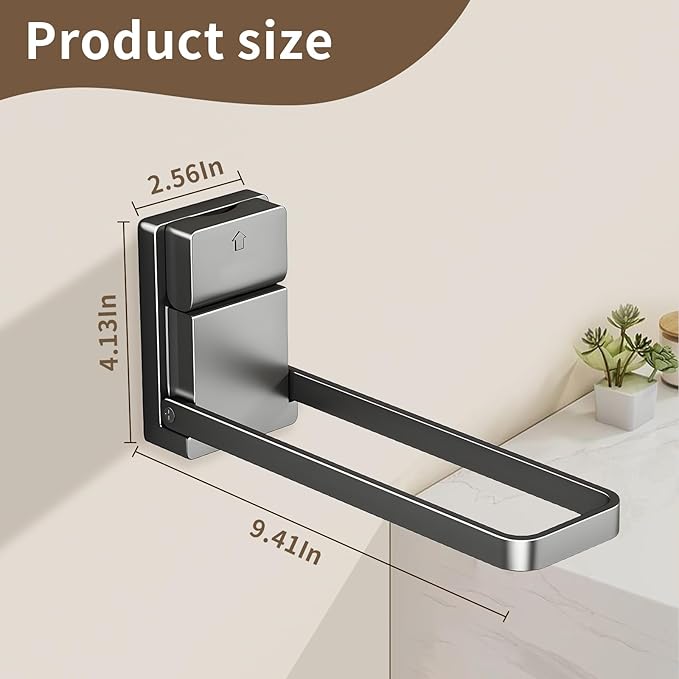 Foldable Hanger Organizer Suction Cup, Hangers Storage — Large-Capacity No-Drill Wall Mount Clothes & Accessory Holder, not Include Hangers, 2pc