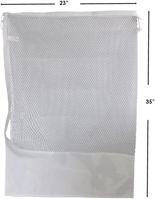 Mesh Laundry Bag with Handle By Home Basics