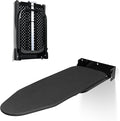 Duwee 12"×36" Wall Mounted Ironing Board,Folding Door Moutnted Ironing Board with Heat Resistant Cover,Compact Wall Mount Fold Down Iron Board for Small Spaces