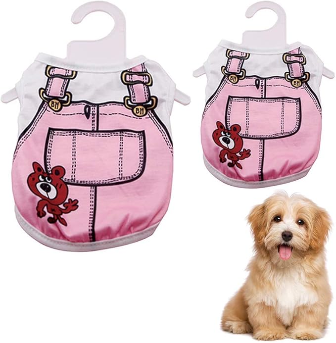 20PCS Pet Clothes Rack Hangers Adorable Durable Functional Plastic Pet Costume Hangers Dogs Cats Small Baby Toddler Clothes Hangers for Home Pets Photo Studio Baby Photo Studio S/L Size (White)