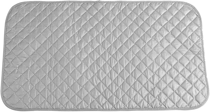 Ironing Pad, 33x19in Portable Foldable Thickened Ironing Pad, Heat Resistant Travel Ironing Mat Blanket for Dryer Countertop and Travelling