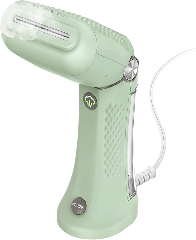 Conair Handheld Garment Steamer for Clothes, Turbo ExtremeSteam 1875W, Portable & Power Steam Handheld Travel Garment Steamer for Clothes with Dual Voltage for Worldwide Use
