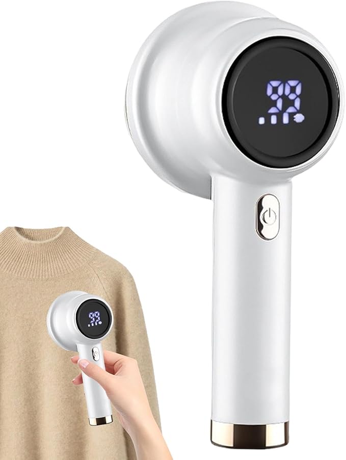 Electric Lint Remover for Clothes, USB Rechargeable Sweater Shaver, Pill Remover Fabric Shaver, Multifunctional Lint Remover, Removable Cover Lint Shaver, Fabric Shaver Coat Cushion Portable