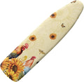 Sunflower Chicken Ironing Board Cover and Pad Standard Size Padding Decorative Cover for Iron Board 15x 54 Ironing Board Covers Built in Ironing Board Sleeve with Elastic Edge Butterfly