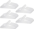Plastic Clothes Hangers Space Saving Short Neck Hanger, Anti-Slip Heavy-Duty Slim Closet Thin Hangers, Coat Hanger for College Dorms, Homes & More, Enhances Closet Space(50Pack)
