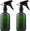 Plastic Spray Bottles 17OZ Empty Spray Bottle 2PCS Refillable Water Squirt Bottles Leakproof Water Spray Bottles for Cleaning Solution Alcohol Gardening Plants and Hairdressing
