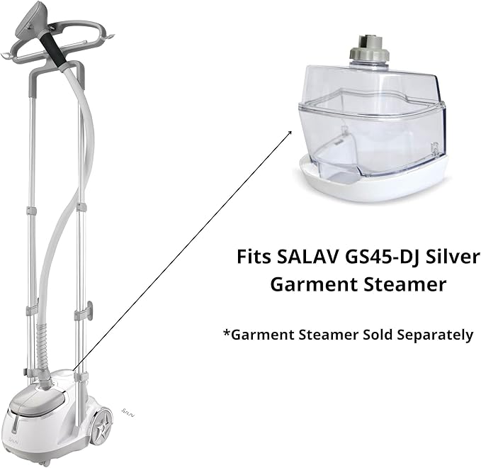 SALAV Water Tank with Cap for SALAV (GS45 Silver Tank + 3pc Decalcifier)