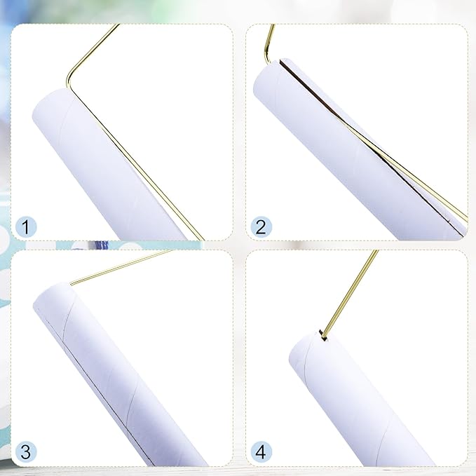 10 Sets Dry Cleaner Hangers 18" Drapery Hanger and Tubes Tablecloth Hangers Blanket Hanger Drapery with Strong 10.5 Gauge Wire for Heavy Items