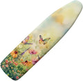 Butterfly Floral Ironing Board Cover, Resist Scorching and Staining, 15x54 Heavy Duty Iron Pad Covers Standard Boards with Elastic Edges