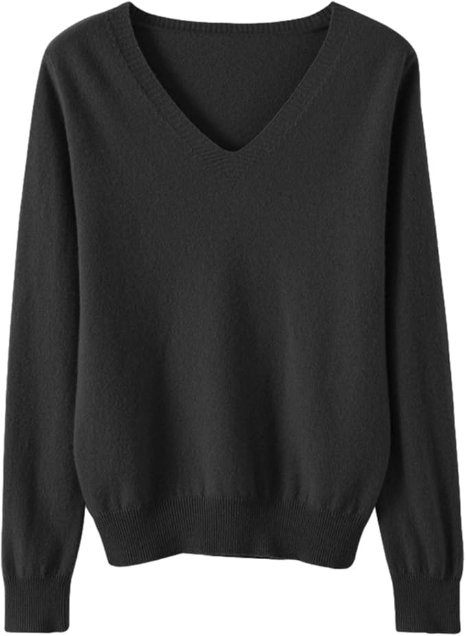 Merino Wool Cashmere Sweaters for Women 2025 Oversized Soft Sweater Long Sleeves Casual Loose Pullover Knitted Tops