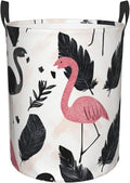 Flamingo Print Laundry Basket For Storage Bins Gift Baskets Bedroom Clothes Hamper