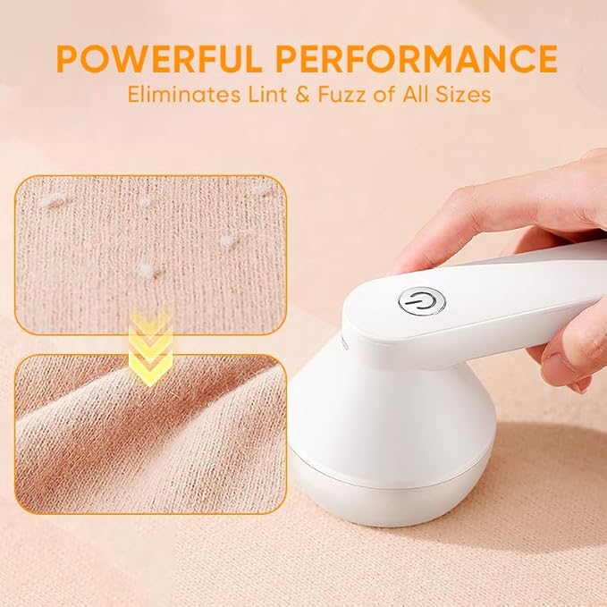Saker Lint Remover 2026 Plus| Electric Fabric Shaver for Clothing | Type-C Fast Rechargeable Lint Remover Sweater Shaver for Pilling Clothes,Fuzz Fabric,Blankets,Home Decor (Dark Green)