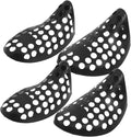 BESTonZON Plastic Shoe Trees Hollow Design for Men Women Sports Shoe Stretcher and Boot Shape Keeper Transparent