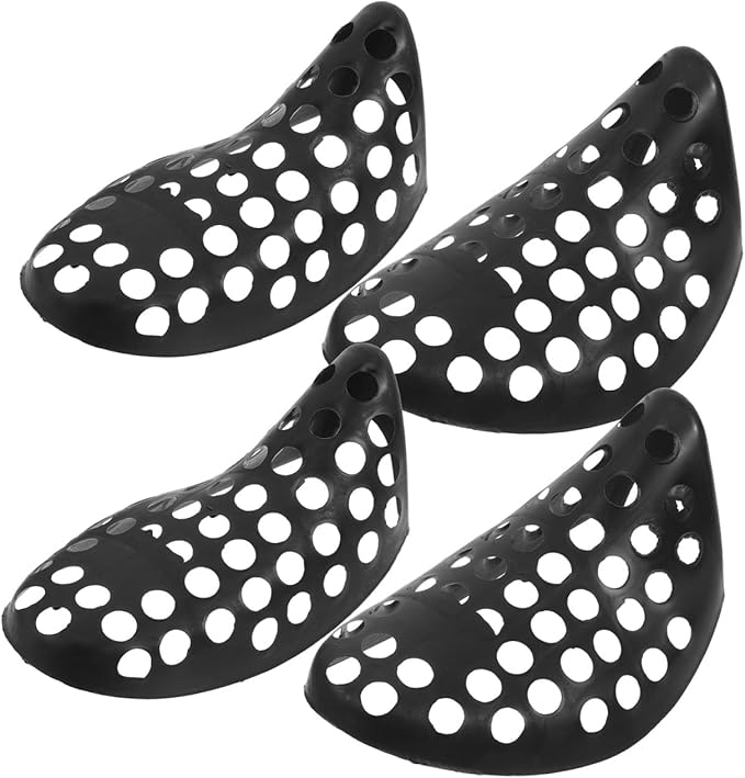 BESTonZON Plastic Shoe Trees Hollow Design for Men Women Sports Shoe Stretcher and Boot Shape Keeper Transparent