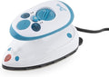 Dritz Mighty Travel Steam Iron: Mini Iron for Quilting, Crafts & Sewing, Compact Portable Travel Steamer for Home & On-the-Go Use