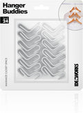 Ideaworks Hanger Buddies 24 piece Cascading Hanger Hooks