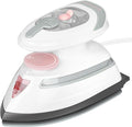 BEAUTURAL Mini Travel Steam Iron for Clothes with Dual Voltage, Temperature Control, Non-Stick Soleplate and Cord Storage, Ideal for Sewing, Quilting and Handcraft