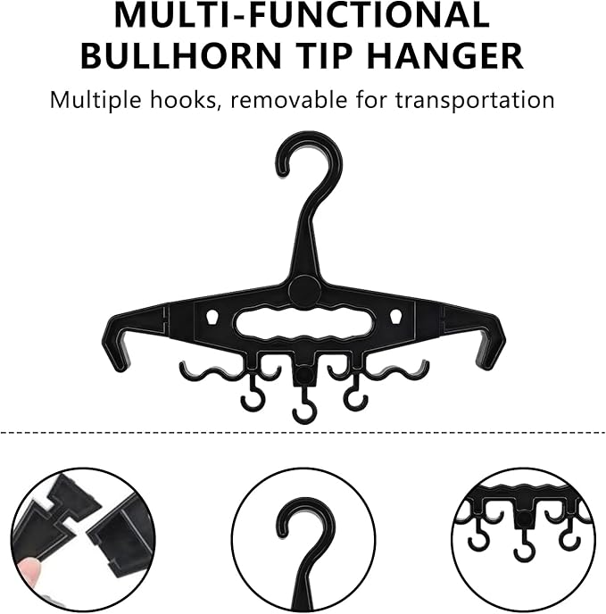 YOZWOO Heavy Duty Plastic Hangers with Detachable Hook - Thick Non-Slip Hanger & Plastic Hanger for Clothes, Police Vests, Military Gear & Wetsuits, 200 lbs Capacity Hangers (Gray)