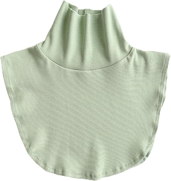 Fake Collar Detachable Turtleneck Dickey collar Half Blouse Pullover False Collars for Women Men in Sweater