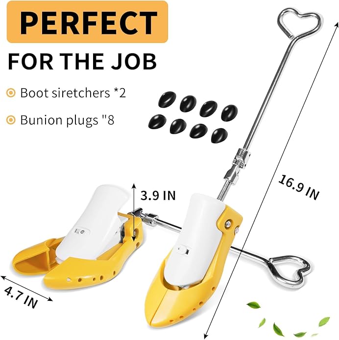 Boot Stretcher,Boot Stretchers for Cowboy Boots, Shoe Stretcher Wide Feet 7-13