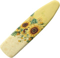 Yellow Sunflower Ironing Board Cover Art Floral Iron Pad Covers Padding with Elastic Edge Scorch Resistant Protective Replacement Sleeves for Ironing Board