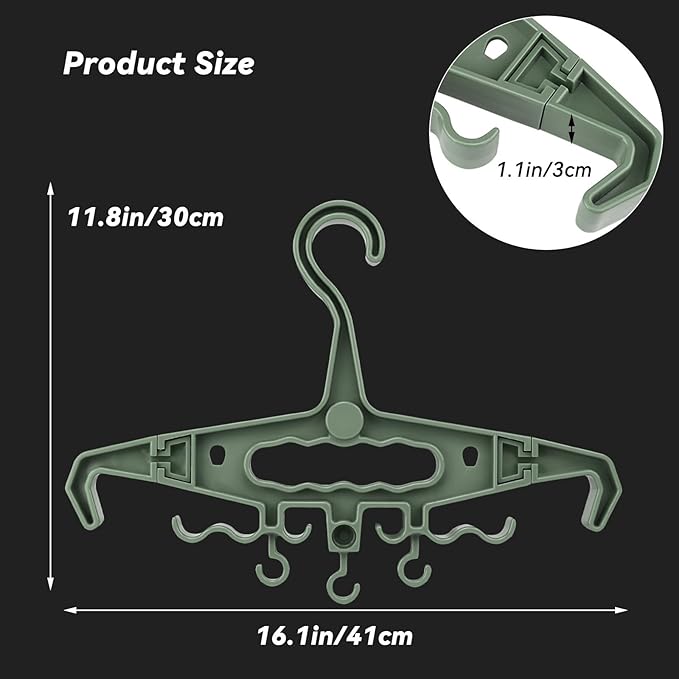 Upgrade Super Heavy Duty Hangers for Tactical Gear, Portable Tactical Gear Police Gear Backpack Organizer for CS Tactical Training Outdoor