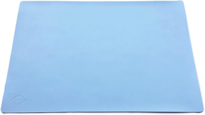 Home Essential, Supmat XL, Super Versatile Extra Large and Thick Heat Resistant Silicone Mat, Counter Mat (Serenity Blue)