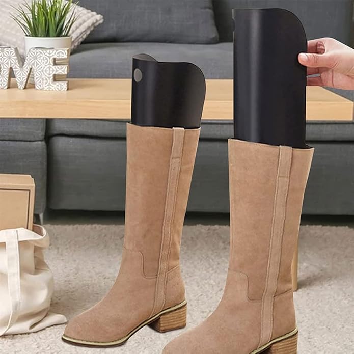YMKWZBoot Shaper Shape Form Inserts Tall Boot Support Reusable Boot Stand Holder Inserts Pads Boot Tree Shaft for Men Women
