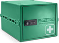 Lockabox One™ | Premium Medicine Lock Box | Medium Medication Lock Box With Code For Medicines, Vitamins & Supplements | External Size 12 x 8 x 6.6 inches (Medi Green)