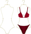 ZEDODIER Swimsuit Hanger, Lingerie Hanging Rack, Top Swivel Hook, Foldable Design