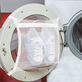 Sneaker Dryering &Washing Machine Bag, Dryer for Shoes, Clothing & Laundry - Elastic Strap Adjuster for Most Dryers Machines Door in Laundry Room (15.7x15.7 Inch)