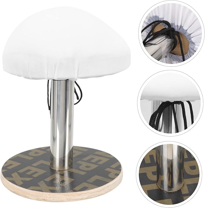 Zerodeko Travel Accessories Mini Iron Ironing Board Wood Stool Coat Clothes Ironing Board Tabletop Small for Sewing Craft Room Household Dorm Travel Accessories Mini Iron