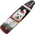 Cute Dog Ironing Board Cover, Cover for Standard Size Iron Boards Replanement with Padding, Heavy Duty Padded, Christmas Decor