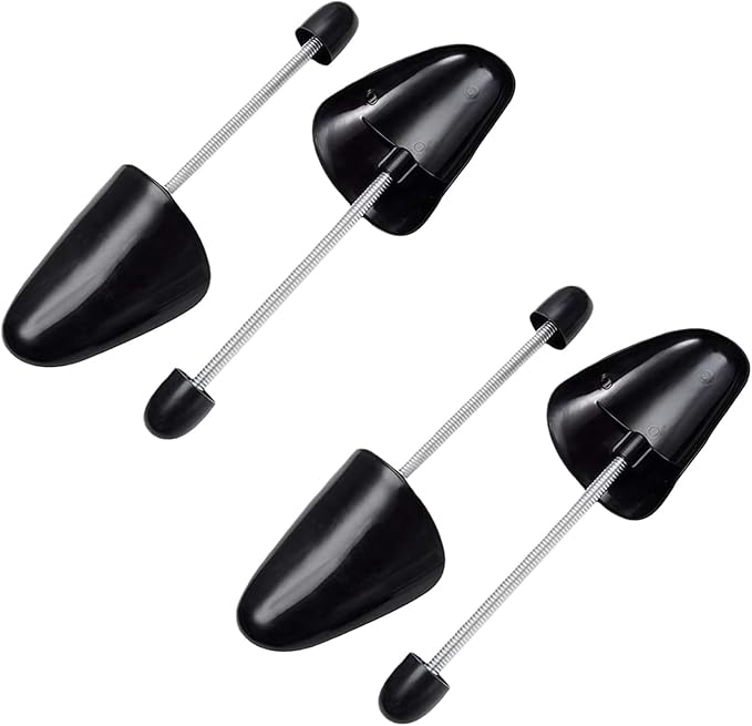 2 Pairs Plastic Shoe Tree Shoe Stretcher Shaper Support Boot Holder for Women Prevent Creasing