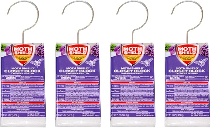 4 Pack Closet Block Lavender Scented
