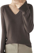 Merino Wool Cashmere Sweaters for Women 2025 Oversized Soft Sweater Long Sleeves Casual Loose Pullover Knitted Tops